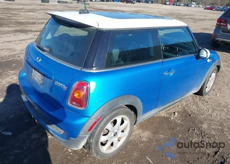 2008 Mini Cooper S z USA, uszkodzony, nr VIN WMWMF73588TV34595